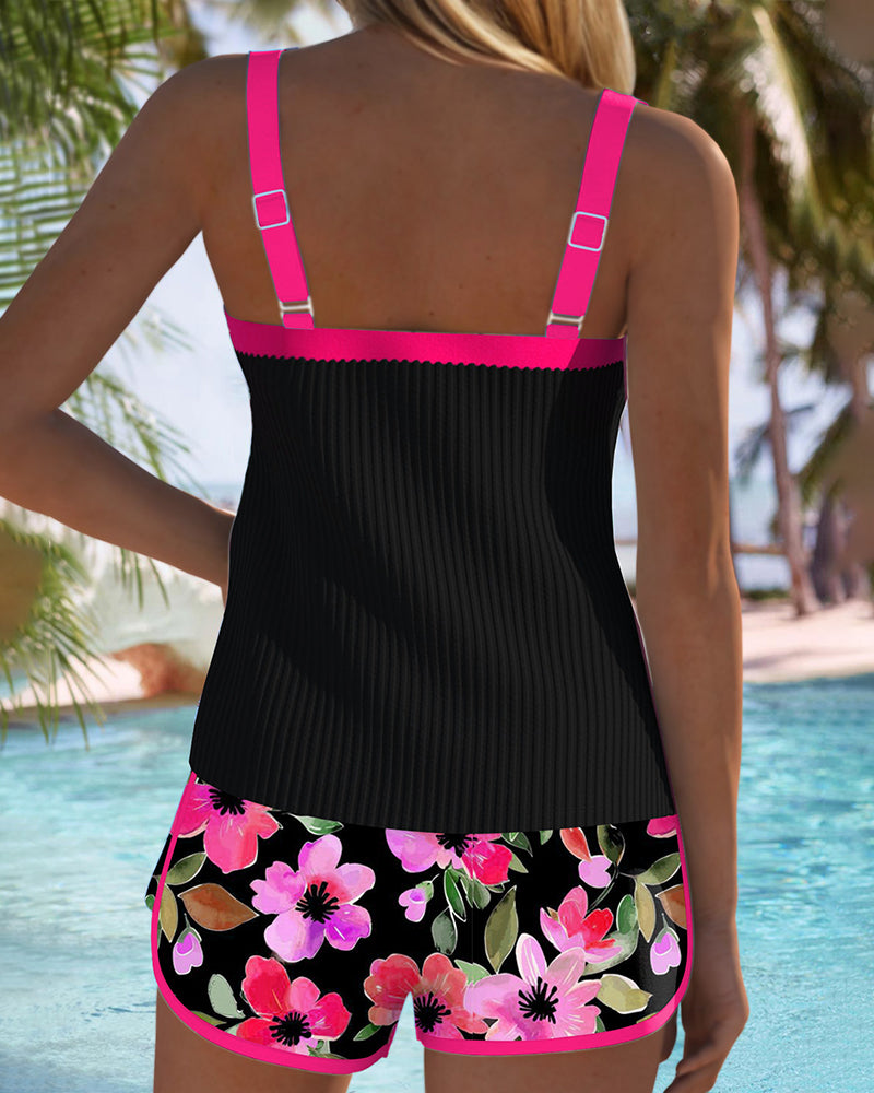 Tankini Valeria Elegante Short Floral