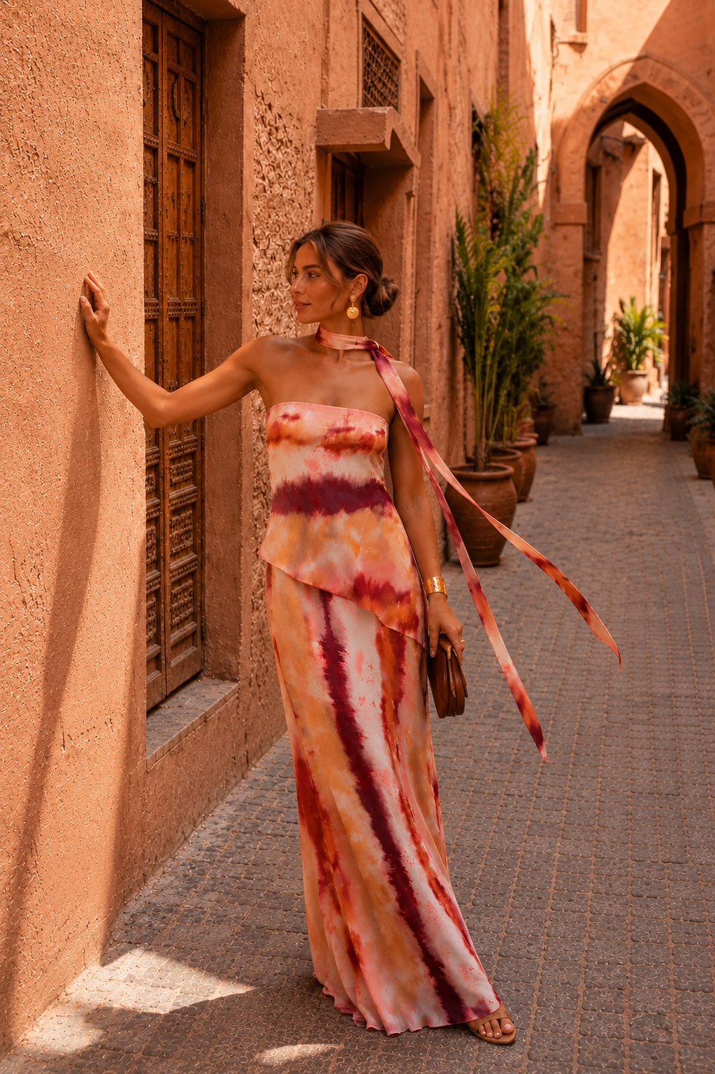 Aitana | Vestido Maxi con Busto Elástico