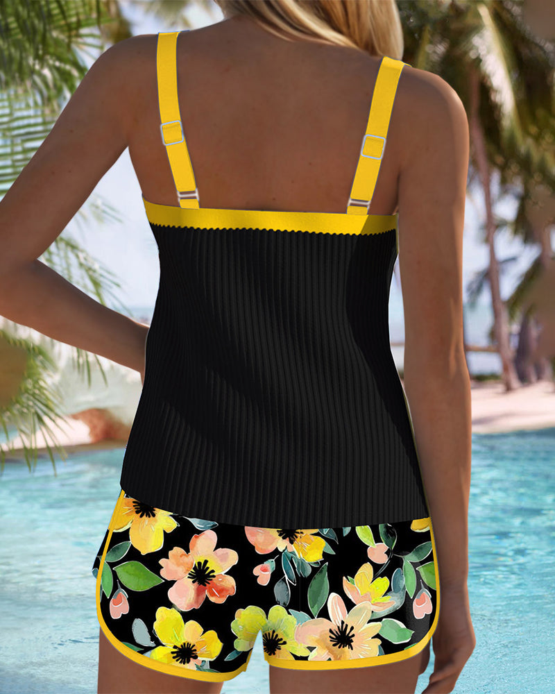 Tankini Valeria Elegante Short Floral