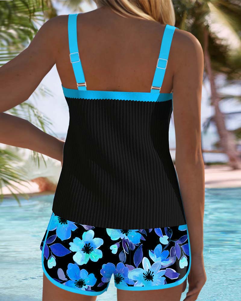 Tankini Valeria Elegante Short Floral