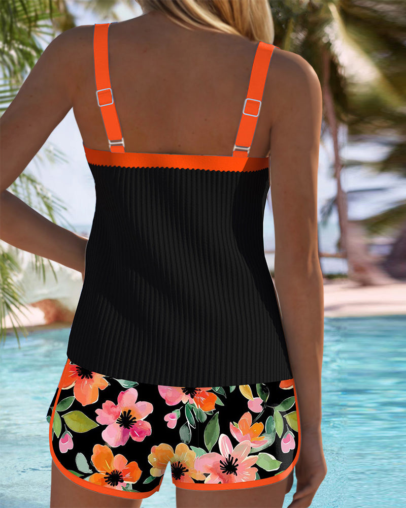 Tankini Valeria Elegante Short Floral