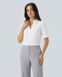 Élise | Blusa Elegante con Cuello Refinado