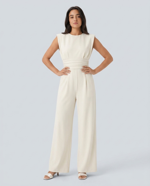 Ariia vestido con cintura - modelo AURA PRADO