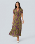 Vestido Maxi Floral - modelo AURA PRADO