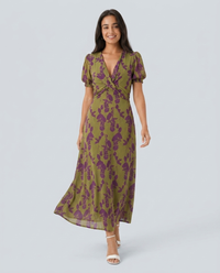 Vestido Maxi Floral con Caída Fluida